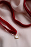 Scarlet Velvet Choker