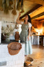 Poppy - Linen Apron Dress