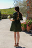 Mary Dress - moss green colour - BEDRA VINTAGE