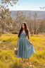 Juliet dress, Eggshell Blue color - BEDRA VINTAGE