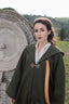 Ithil - Green Melange Wool Cloak - BEDRA VINTAGE