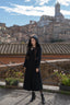 Arwen - Black Wool Coat - BEDRA VINTAGE