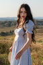 Giselle Dress - blue - BEDRA VINTAGE
