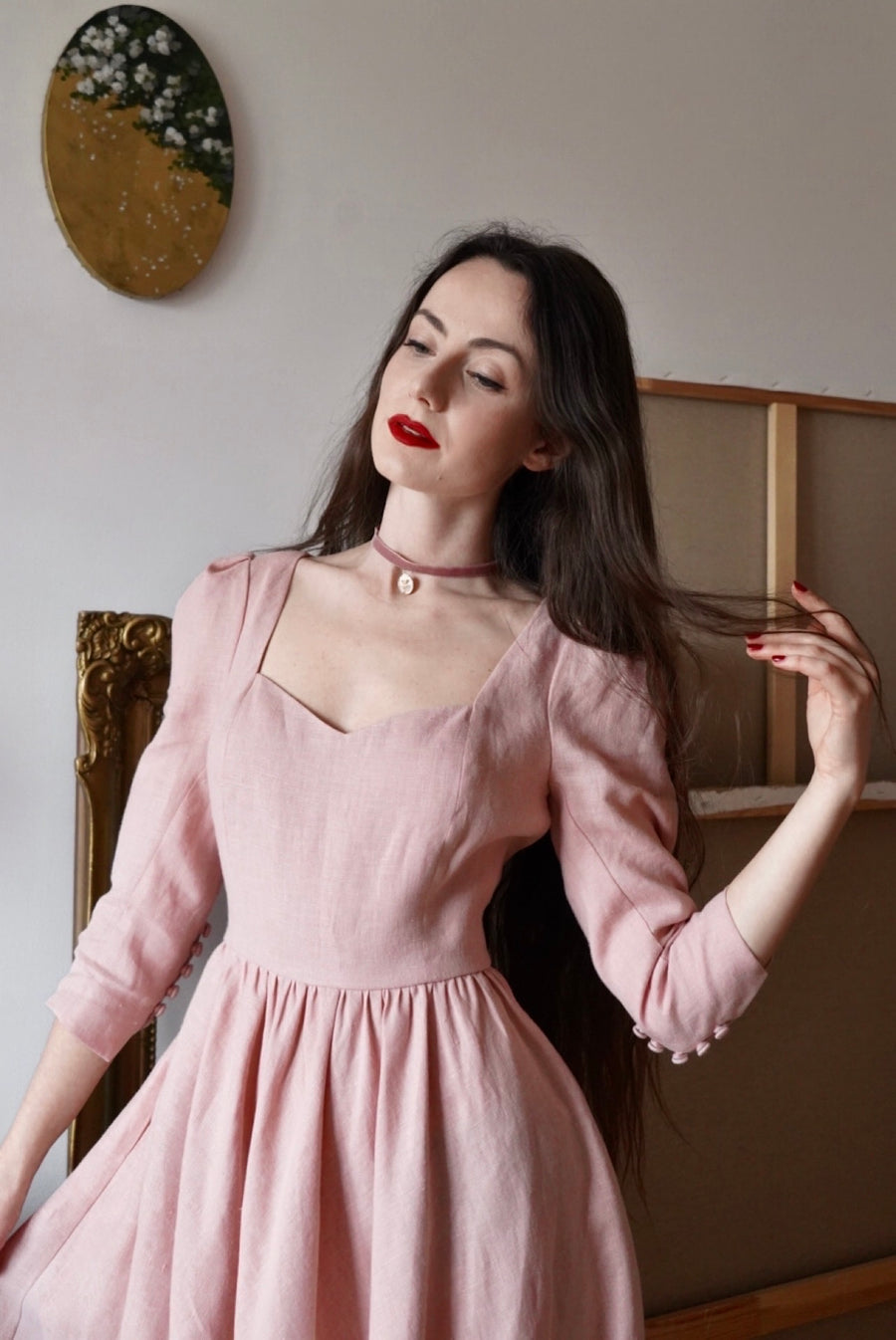 Rosalie Velvet Choker – BEDRA VINTAGE