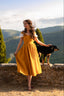 Andalusia Dress in Yellow