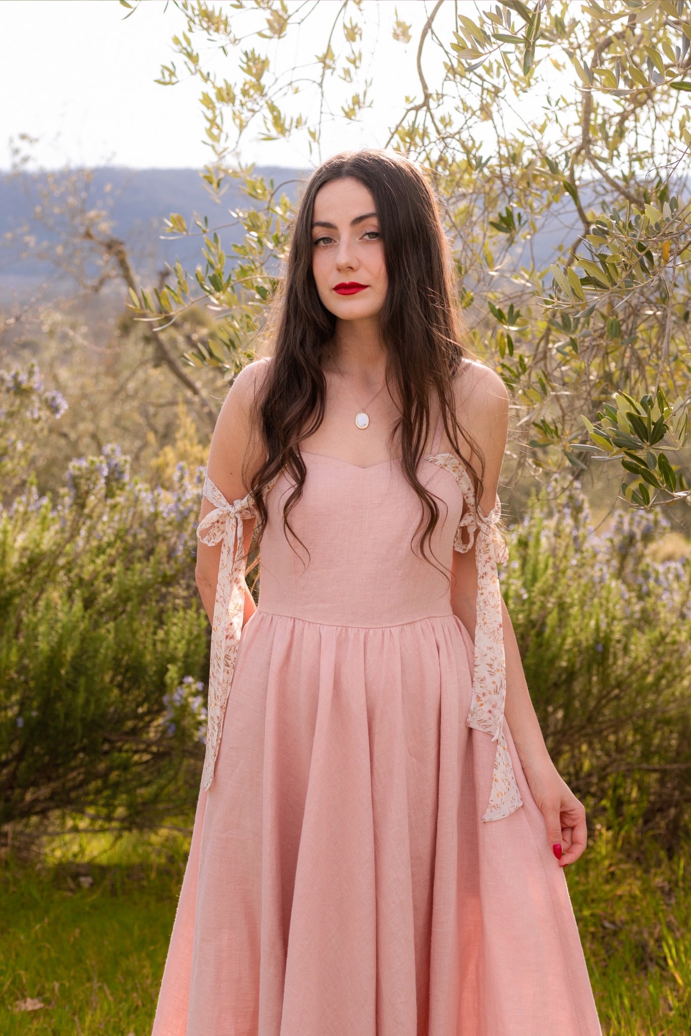 Juliet dress, Pastel Pink color - BEDRA VINTAGE 