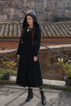 Arwen - Black Wool Coat - BEDRA VINTAGE 